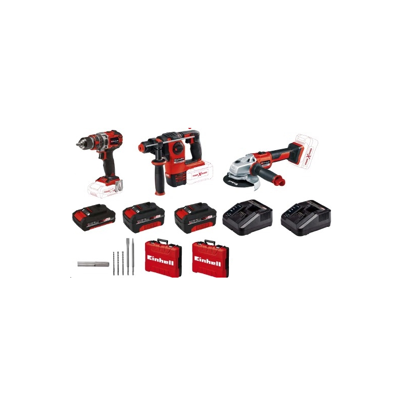 KIT OUTILS SANS FIL18V PACK BRUSHLESS BETONEINHELL 3300034055