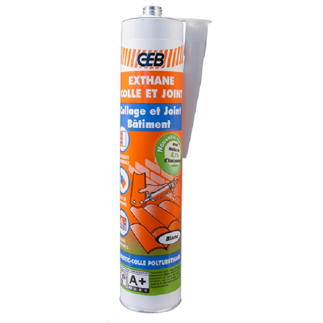 MASTIC COLLE PU EXTHANE BLANC CART 310MLGEB 250143