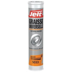 GRAISSE UNIVERSELLE AU LITHIUM.  -30°C À +130°C. CARTOUCHE 400G.JELT 5033