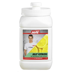 GEL SANS SOLVANT JELT'CITRON  pot/pompe 3l.JELT 742303