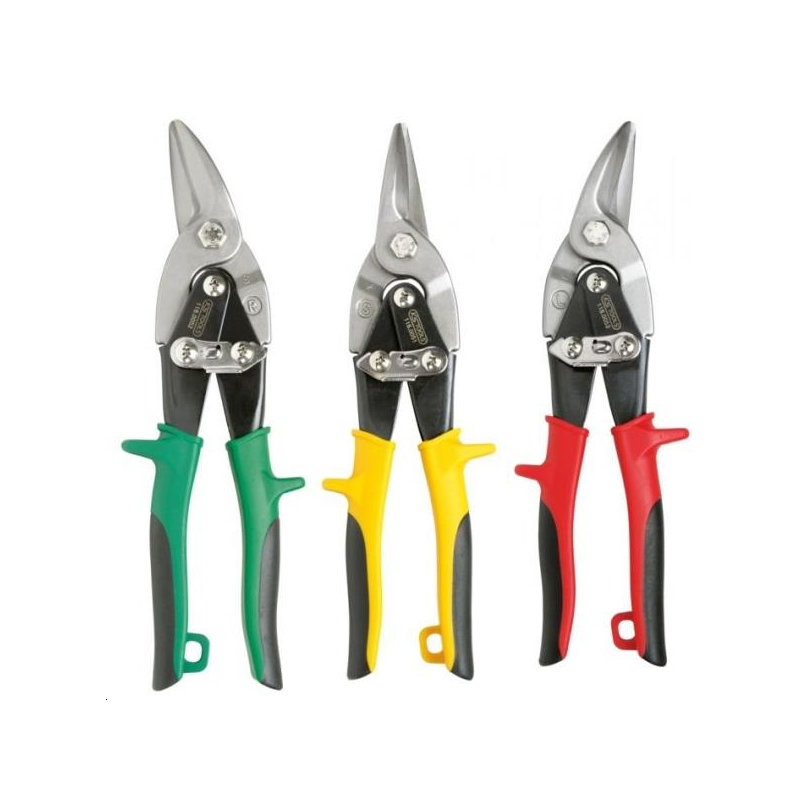 JEU DE 3 CISAILLES A TOLESKS TOOLS 118.0050