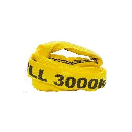 ELINGUE RONDE CMU 3 T LONG.2 M - JAUNE  (EN-1492-2) 