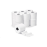 PAPIER TOILETTE GAUFRE P200 BLANC LOT DE 8 PAQUETS DE 12 BOBINES