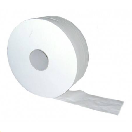 PAPIER TOILETTE GEANT BLANC 6 ROULEAUX