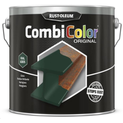PEINTURE COMBICOLOR VERT GRILLAGE RAL 6005 2,5 LRUST OLEUM 7337