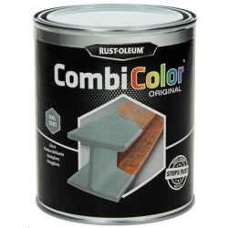 PEINTURE COMBICOLOR GRIS ARGENT RAL 7001 0,75LRUST OLEUM 7382