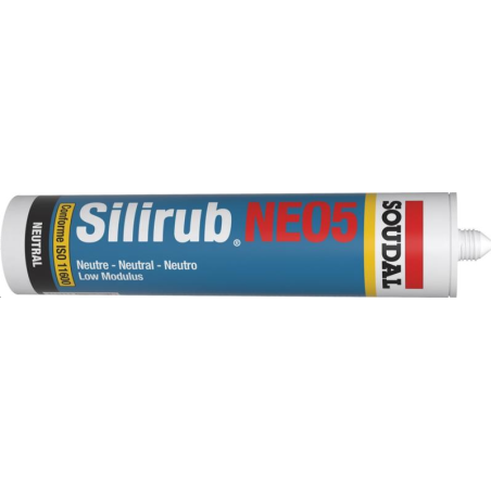 SILICONE BATIMENT NE05T GRIS 7016 NEUTRE OXIME CARTOUCHE 300 ML