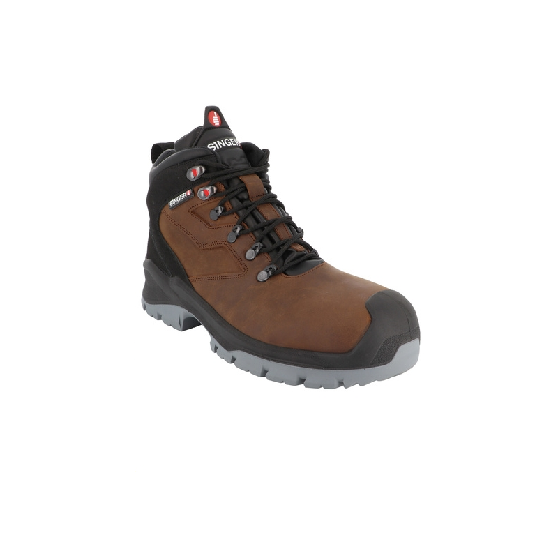 CHAUSSURE HAUTE MARRON S3 WR SRC 41SINGER ABYSS41